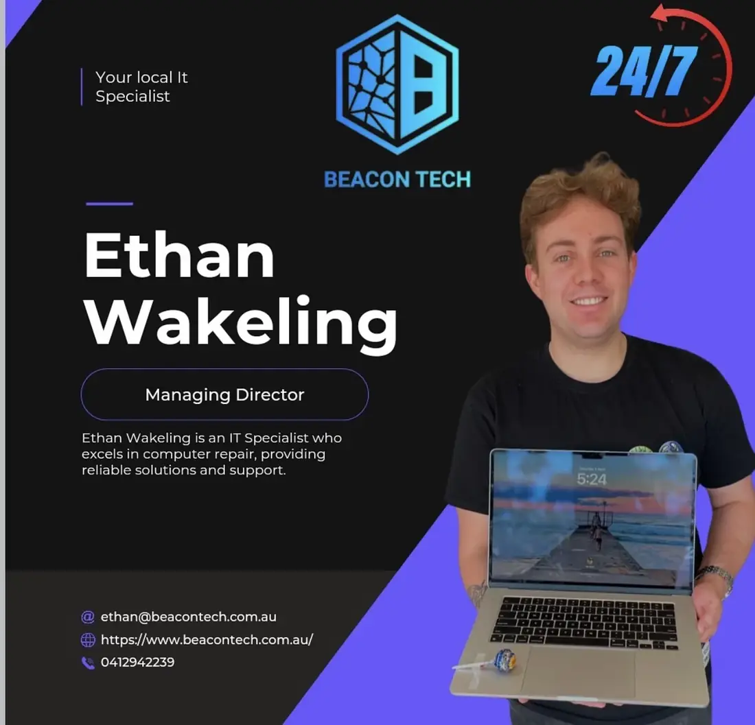 Original Beacon Tech profile of Ethan Wakeling